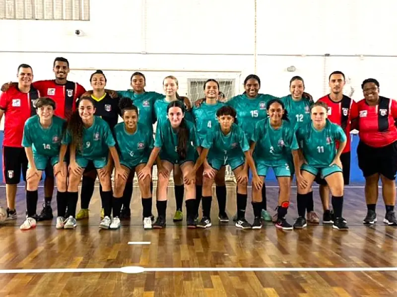 Futsal feminino estreia com goleada nos Jogos Abertos da Juventude
