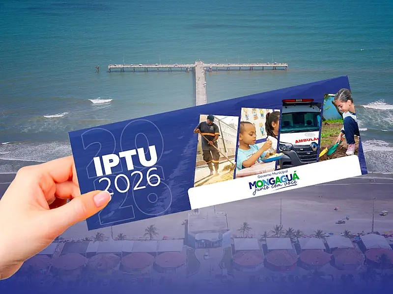 Contribuinte de Mongaguá já pode consultar boleto do IPTU 2026 no site da Prefeitura