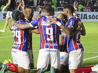 Bahia vai a São Januário e vence a primeira no Brasileiro