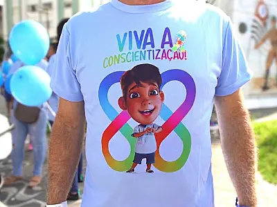 São Vicente realiza 10ª Caminhada de Conscientização do Autismo neste domingo