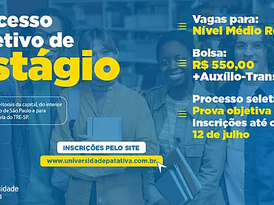 Inscrições para 175 vagas de estágio no TRE-SP encerram no domingo (12)