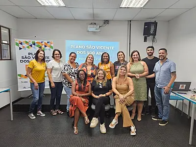 Reunião: Prefeitura de São Vicente discute propostas para Plano dos 500 Anos