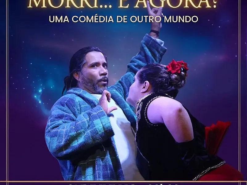 Guarujá recebe a peça Morri, e Agora? nesta sexta-feira (31)