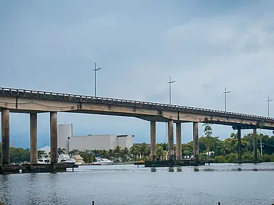 Concessionária Novo Litoral inicia obras de recuperação da ponte sobre o Rio Itapanhaú em Bertioga