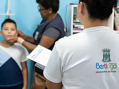 Programa Saúde na Escola em Bertioga realiza ações na Escola José Carlos Buzinaro nesta quarta (4)