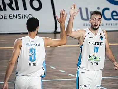 Com ótima atuação, basquete de Santos avança para as quartas da Copa São Paulo