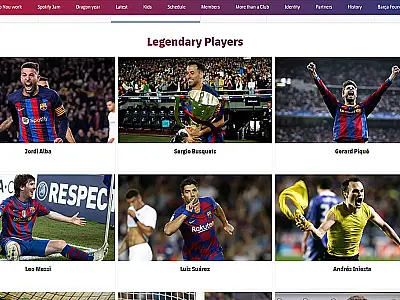Barcelona tira Daniel Alves de área de 'lendas' do site após condenação por estupro