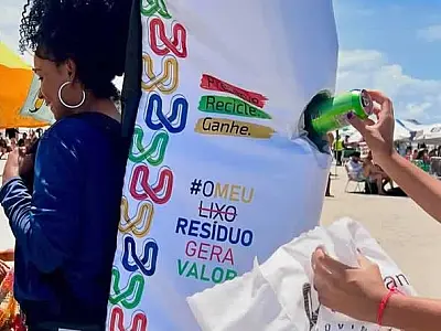 Pipizito e WasteBank se unem por uma Bertioga limpa e produção de menos lixo neste carnaval