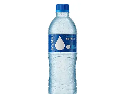 Anvisa anuncia recolhimento voluntário de lote da água Crystal sem gás