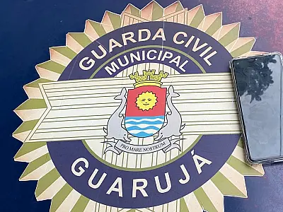 Guarda Municipal de Guarujá recupera celulares roubados e capturam suspeitos