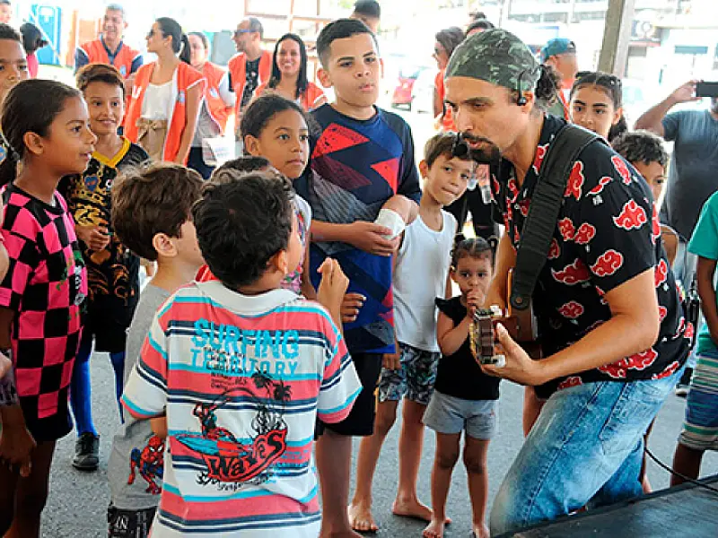 Primeira edição do Cultura Kids anima centenas de crianças no Bairro Vila Sônia