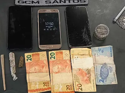 Guarda Municipal de Santos detém homem por estelionato