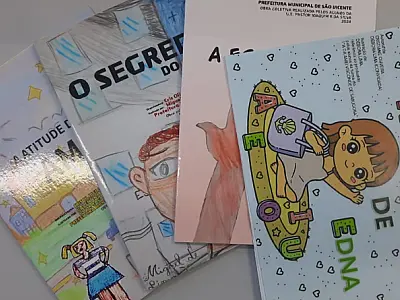 Alunos autores: projeto transforma leitura em criação no Dia Nacional do Livro Infantil