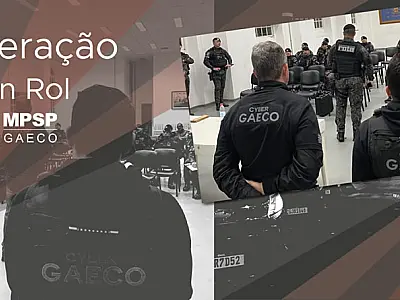 Facções que agem na Baixada Santista são alvos na Operação Chan Rol, do CyberGaeco
