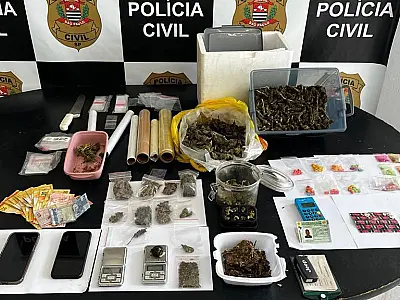 Homem que comercializava drogas utilizando veículos locados é preso