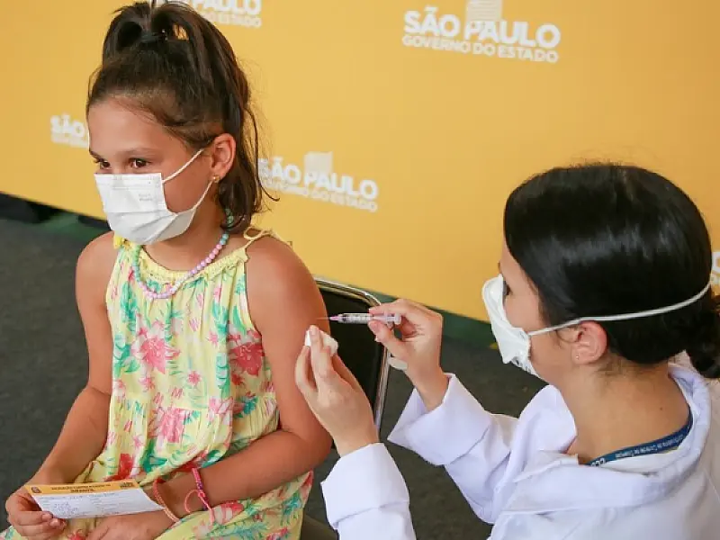 Crianças vacinadas com Coronavac em 24 de janeiro podem receber a segunda dose