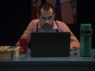 Espaço Cultural Incena Brasil recebe teleteatro 'Ato Solitário - Versão do autor'