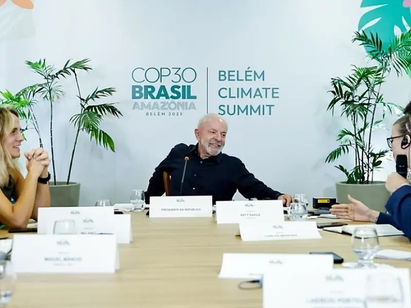 "Tenho certeza de que nós vamos fazer a melhor COP de todas as COPs", afirma Lula