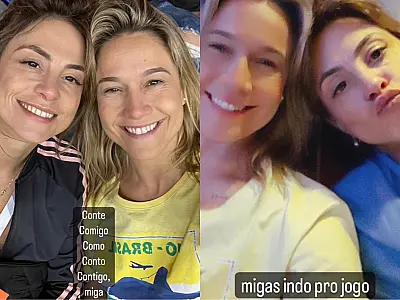 Fernanda Gentil diz como é fingir ser amiga da esposa no Qatar
