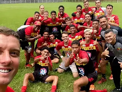 Sub-17 do Jabaquara faz 7 a 0 e avança às quartas da San Cup no Interior
