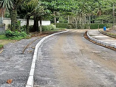 Começa nova fase nas obras de requalificação da orla do Guaiúba