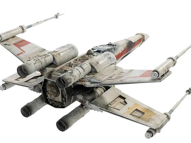 Miniatura de nave espacial usada em 'Star Wars' vai a leilão por US$ 400 mil