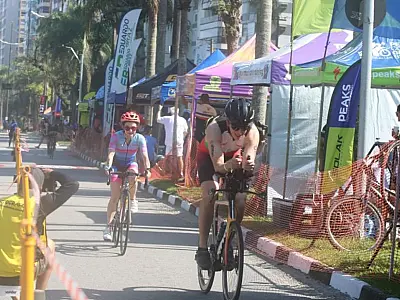 Campeonato Santista de Short Triathlon abre vagas gratuitas na terça