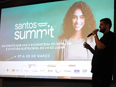 Projeto que aproxima o Porto e a Cidade é lançado na abertura do Santos Summit