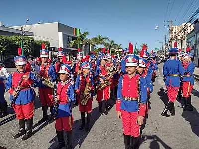Banda Estudantil da UME Padre José de Anchieta participará do desfile de 7 de setembro