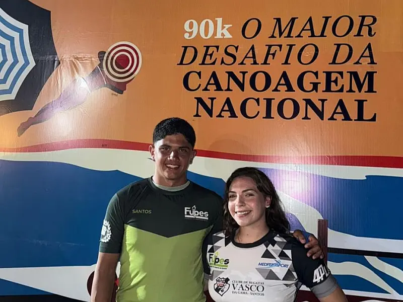 Canoístas de Santos são campeões na Volta de Ilhabela