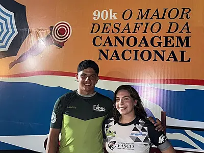 Canoístas de Santos são campeões na Volta de Ilhabela