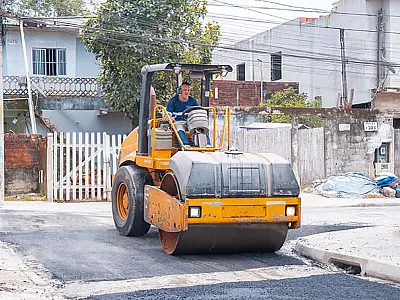 Bertioga avança com pavimentação no Maitinga e no núcleo Mangue Seco