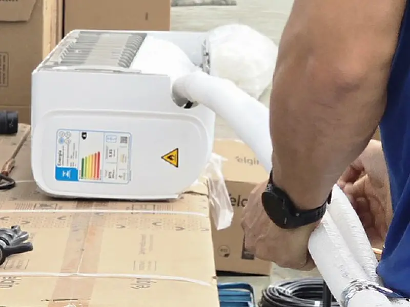 Rede municipal de ensino será 100% climatizada com novos aparelhos de ar- condicionado