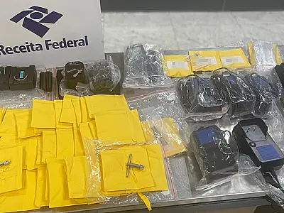 Receita Federal em São Paulo apreende equipamentos médicos clandestinos avaliados em mais de 166 mil