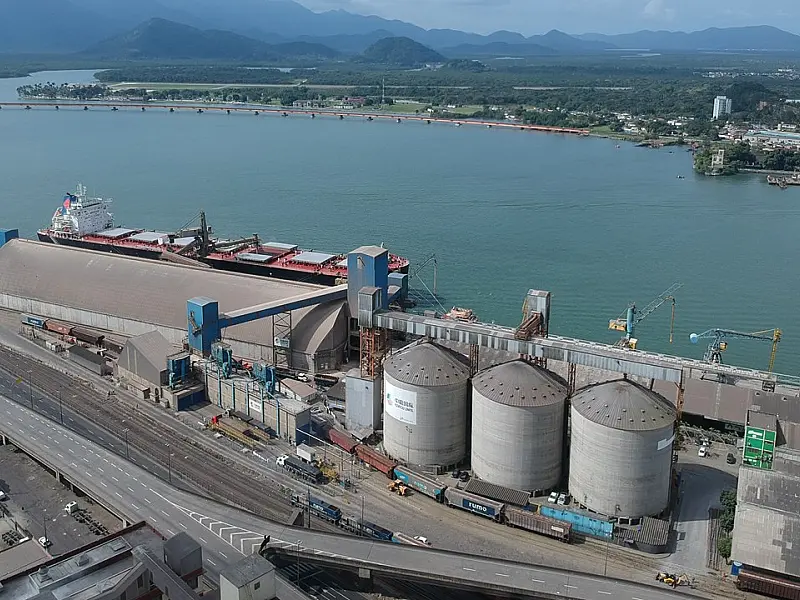 Gigante chinesa arremata terminal para granéis vegetais e investirá mais de R$ 760 milhões