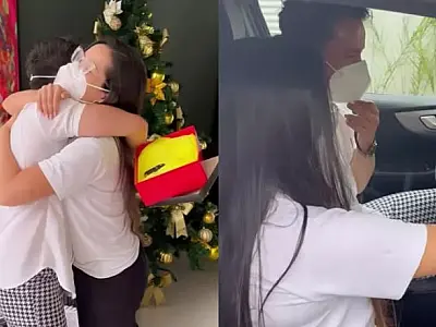 Juliette dá carro que ganhou no BBB de presente para o irmão