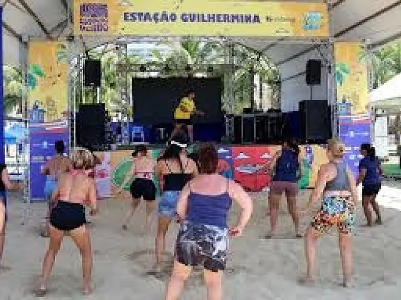 Estação Verão Praia tem programação especial para chegada de 2026