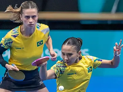Tênis de mesa: irmãs Takahashi conquistam prata nas duplas no Pan