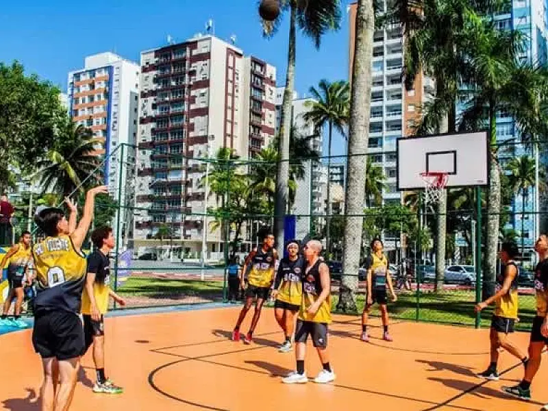 Acontece em São Vicente: Campeonato de Basquete, arte e boa gastronomia agitam o fim de semana