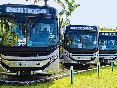 City Transporte amplia frota e reforça compromisso com mobilidade sustentável em Bertioga