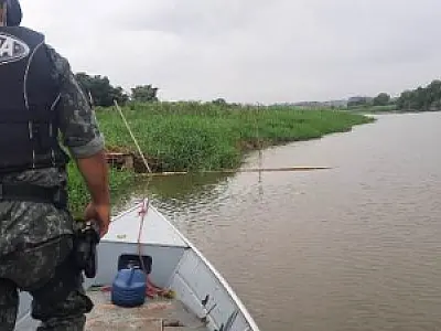 PM Ambiental apreende mais de 60 metros de redes de pesca