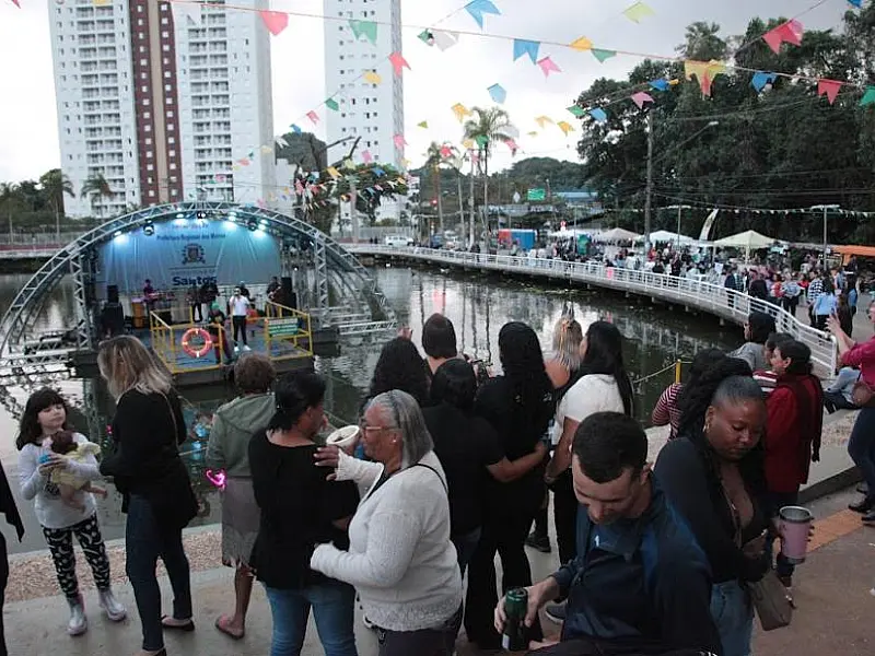 Lagoa da Saudade, em Santos, recebe 1ª Festa Nordestina dos Morros neste sábado