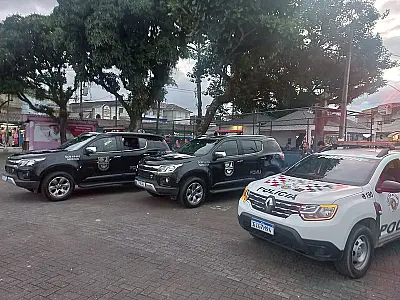 Ronda Ostensiva Municipal captura três homens por roubo em Vicente de Carvalho