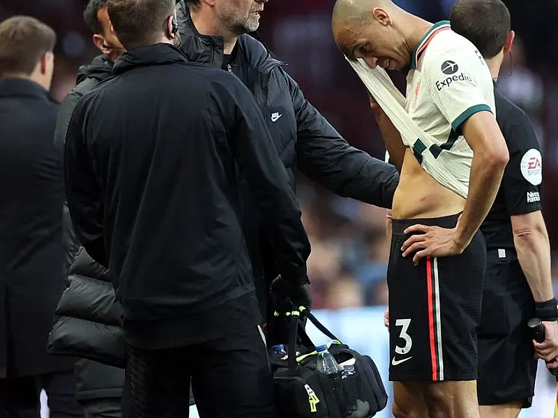 Lesionado, Fabinho desfalcará Liverpool na final da Copa da Inglaterra