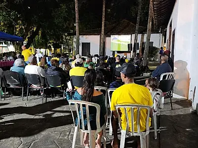 Jogos da Seleção Brasileira no mata-mata terão transmissão pública no Parque Cultural Vila de SV