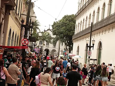 5º Santos Festival Geek bate recorde com público de 90 mil pessoas