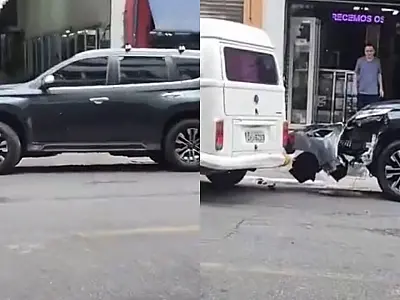 Celso Russomanno bate o carro e povo vai ao delírio