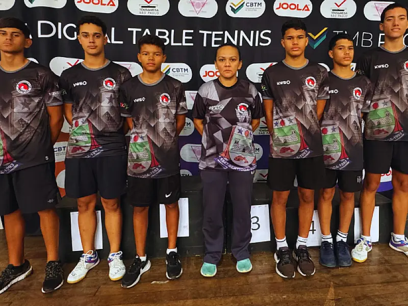 Mesatenistas de Bertioga conquistam quatro medalhas em liga regional