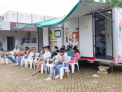 Ação de testagem de Covid-19 acontece até quarta-feira