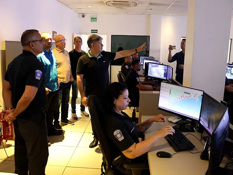 Cicoe recebe visita de representantes da área de segurança de Cubatão